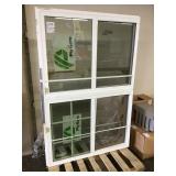 Double Hung Double w/ Partial Grid