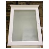 White medicine cabinet