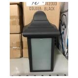 Exterior wall mount lights x6