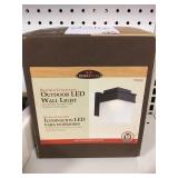 Outdoor LED wall light