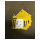 8pc pack of DeWalt Jig Saw Blades x7