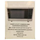 Sharp 2.2cu.ft Countertop Microwave