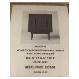 Two Drawer Nightstand