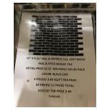 11in x 9.25in Peel & Impress Mosaic Tile x44