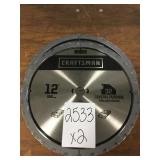 12in General Purpose Saw Blades x2