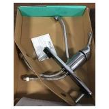 Single Handle Chrome Kitchen Faucet