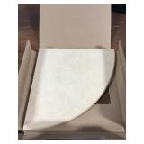 9in x 9in natural stone corner shelf x6