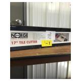 17in Norge Tile cutter