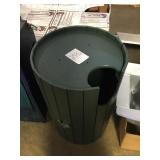 Green Trash/Recycling Can