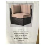 Patio Sectional Corner Chair