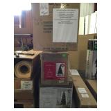 Christmas Trees & Lights Mixed Lot for One Money