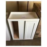 24in x 30in off white wall cabinet