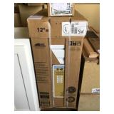 12in white Hampton base cabinet