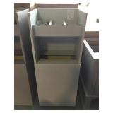 Wheeled sanitizing cart DISPLAY