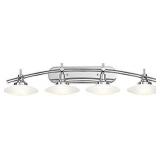 Kichler 6464CH 4 Bulb Chrome Vanity Light