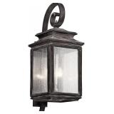 Kichler 49504WZC Outdoor Wall Sconce Zinc
