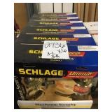 Schlage Deadbolt and Handle Set x6