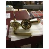 Brass Privacy Lever x12