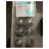 1-3/8" Accent Knobs Heirloom Silver x6