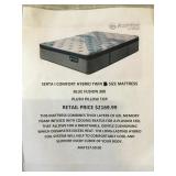 Serta comfort hybrid twin size mattress