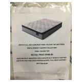 Serta Full Size Firm Pillow Top Mattress