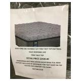 Sealy King Size Firm Tight Top Mattress