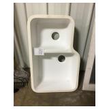8" Double Bowl Composite Kitchen Sink