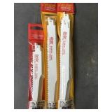 Reciprocating saw blades by the Pack x 3