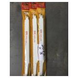 Recriprocating blades by the pack x 3