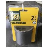 Grit hole saw x 4
