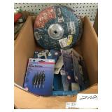 Misc Drill Bits & Two Sanding Discs