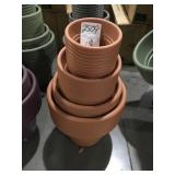 Mixed Size Flower Pots