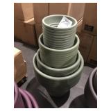 Mixed Size Flower Pots