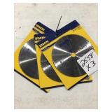 Irwin 6 1/2in finish blades x3