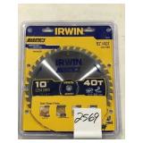 Irwin 10in carbide tipped blade