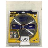 Irwin 10in carbide tipped blade