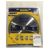 Irwin 12in carbide tipped blade