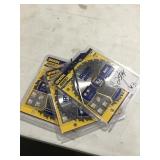 Irwin carbide tipped saw blades x3