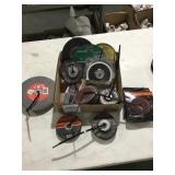 Misc sand paper and masonry blades sold one money