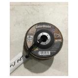 4 1/2in 60 grit grinder flap discs one money