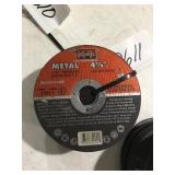 4 1/2in metal cut off wheels sold one money