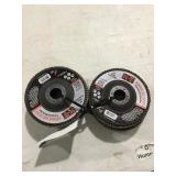 4 1/2in grinding and finishing discs one money