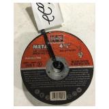 4 1/2in metal cut off wheels sold one money