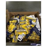 Large box of misc drill bits sold one money