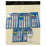 Misc reciprocating saw blade packs x5