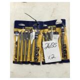 Irwin spade bit kit x2