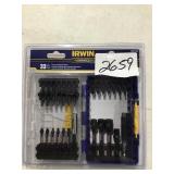 33pc Irwin impact bit set