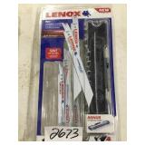 9pc reciprocating saw blade general purpose kit