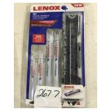 9pc reciprocating saw blade general purpose kit