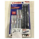9pc reciprocating saw blade general purpose kit